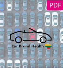 Load image into Gallery viewer, Car Brand Health in Lithuania 2005-2024